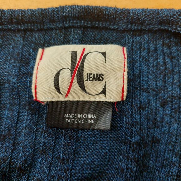 Pennington's Women's DC Jeans Long Sleeve V Neck Tunic Top front pockets Size 3X - Picture 8 of 11